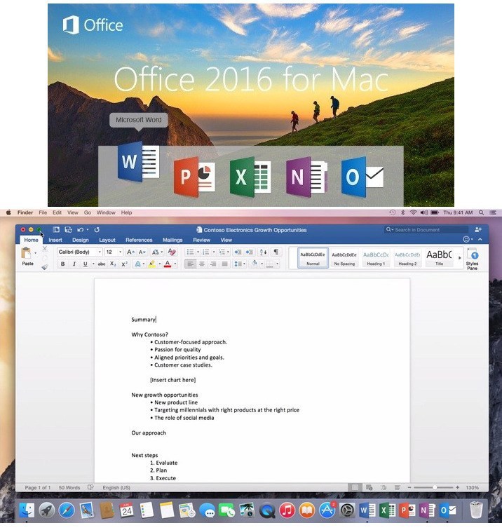 Microsoft office for mac 2016 v15.13.3 multi techtools